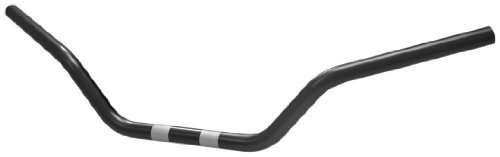 Khrome Werks1in. Handlebar - Bad Body Bar (Dimpled) - Black , Color: Black, Handle Bar Size: 1in. 300803 by Khrome Werks