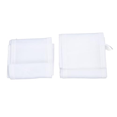 Image of NOENNULL Breathable Mesh Liner for Life Size Crib Bumpers Mesh Adjustable Height Safety Crib Liner Breathable Mesh Crib Liner for Kids (White), NOENNULLnuacvyrtog-13