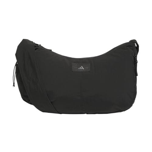 adidas Crescent Crossbody Everyday Shoulder Bag Black/Standard Standard (14L)