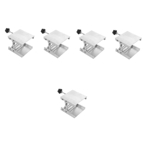 SOLUSTRE 5pcs Sturdy Lab Jack Stand Lab Lifting Platform Industrial Support Jack