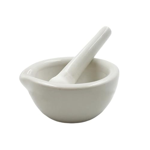 Mortero Cocina Juego de molinillo especias cerámica 60mm, condimentos manual, juego herramientas mortero y cocina(60mm)