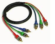 55-872-20, RGB DBL. Shielded Component Video Cable
