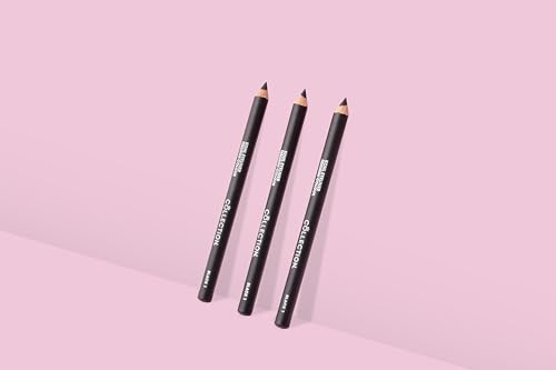 Collection Cosmetics, Kohl Eyeliner Precision Colour, Smokey Eye Effect, 4g, Black (Pack of 3) - Image 4