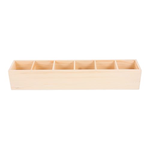 Boîte de rangement bois compartiments personnalisable DIY à offrir - 2