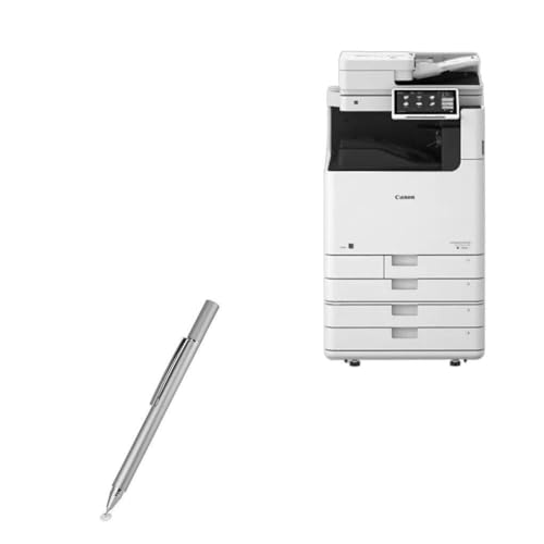 BoxWave Stylus Pen Compatible with Canon imageRUNNER Advance DX 6860i - FineTouch Capacitive Stylus, Super Precise Stylus Pen - Metallic Silver
