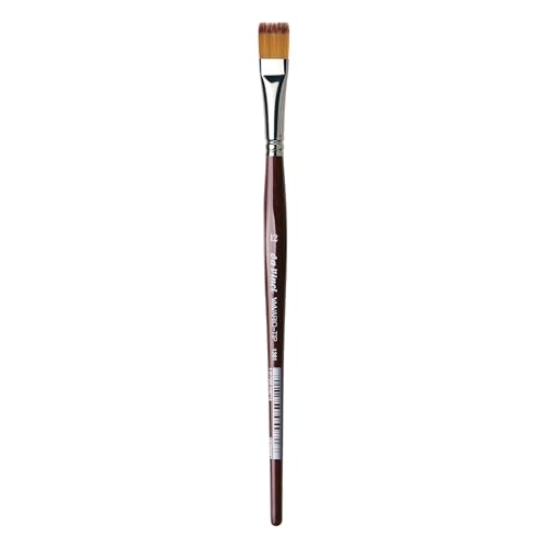 Image of da Vinci Watercolor Series VarioTip Paint Brush, Flat Synthetic, Size 12 (1381-12)