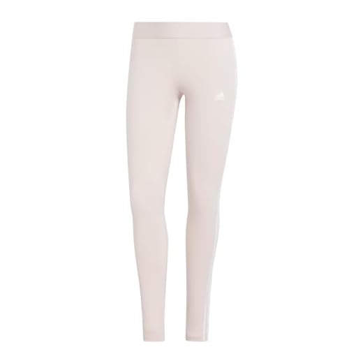 adidas Femme 3 Stripes Leggings, Sandy Pink, S