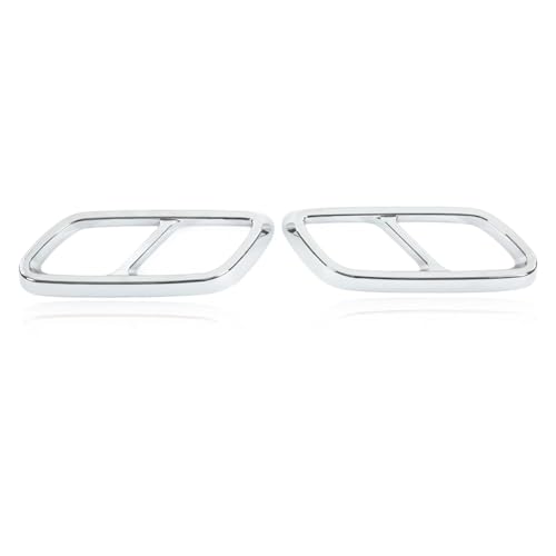 Couvercle d'embout d'échappement Mercedes Classe C W206 look silver