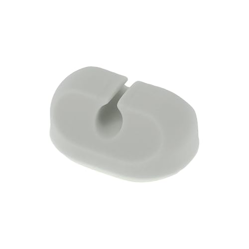 Motoforti Universal Cable Holder Clip Cable Clip Cord Management Organizer, 30.5x21x14mm, Durable, Silicone, Gray for Car Dashboard TV PC Laptop Office Desk