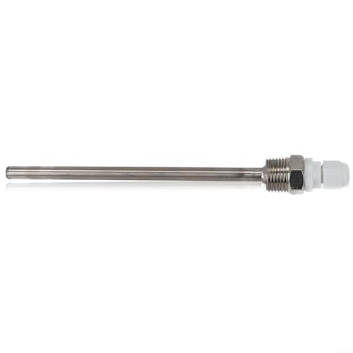Stainless Steel Thermowell 1/2 Inch NPT Thread for Sensors, Probe Protection Tube, Thermowell for Water Tank Heating,(150mm)