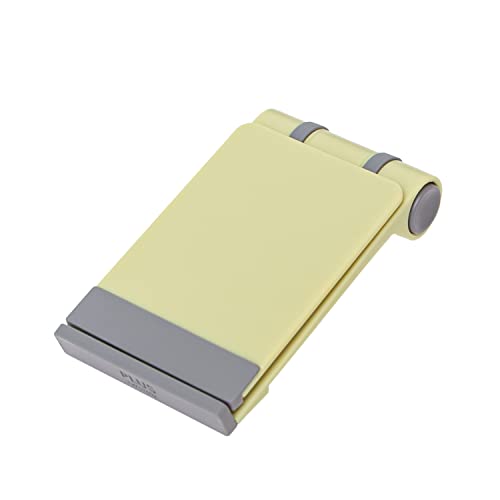 PLUS スマホホルダー ジブンイロ たたんでペタンコ スマホスタンド グリーン TW-ST002 428-863