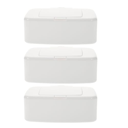 Boîte porte-lingettes humide blanche ERINGOGO pour éviter le dessèchement des lingettes bébé