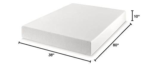 Best Price Mattress 10" Signature Green Tea Memory Foam Mattress, Twin Xl, White #TOP2