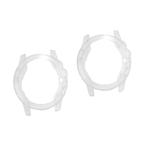 UKCOCO 2pcs 5X Watch Accessories Case 6X Pro Screen Protector The Frame Protector Case Cross Stitch Thread Holder 5X Watch Case Frames Framed Watch Frame 5X Bumper Intelligent Cover