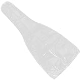 HOUDERCO エレキギター用pvc防水カバー フォークとベースギタープロテクター 防塵耐摩耗クリアカバー 楽器保護と長期使用に対応 ホームとプレゼント向け