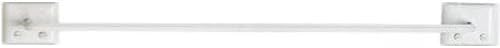 Decko Bath Products 48110 Towel Bar, 18-Inch, White