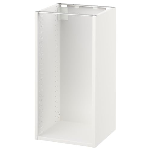 Base Kitchen Cabinet Frame, White Modular Storage Cabinet with Adjustable