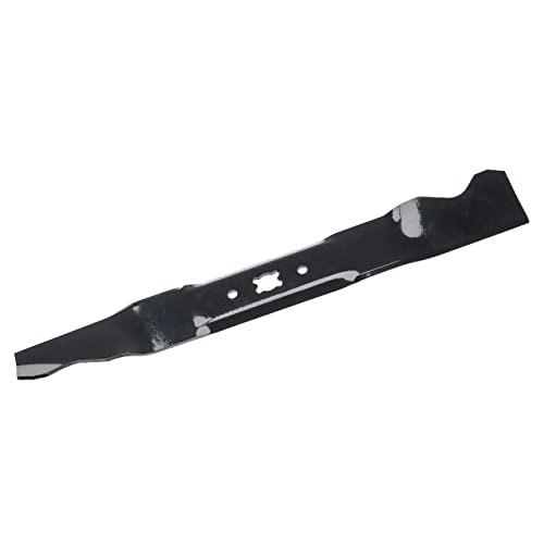 vhbw Cuchilla repuesto compatible con Yard Man YM 46 SPO, YM 5518 MH, YM 6018 SPS cortacésped - Recambio, negro, metal