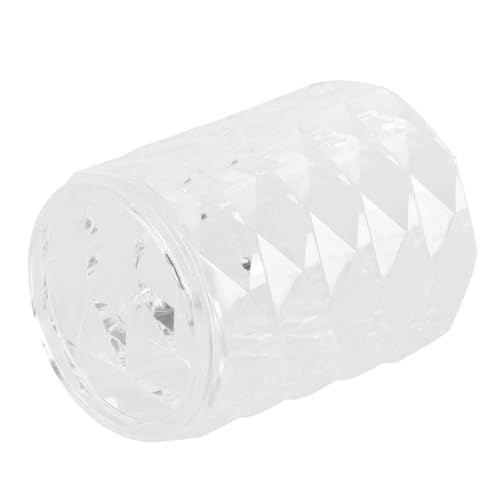 GANAZONO Organizador Maquillaje Transparente Cubo Almacenaje Brochas Cosméticos Resistente Agua Escritorio Práctico