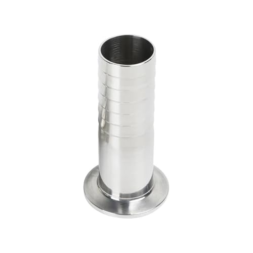 Conector de manguera SS304 con adaptador de abrazadera triple larga K50.5 para fluidos 2