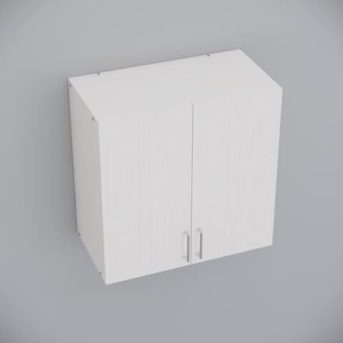 Image of SPECIALITY PANELS 2 Door Modular Wall Mounted Kitchen Cabinet with Organizer Shelf Space Saving Storage Unit Engineered Wood Cupboard for Kitchen Living Room Utility Organizer Furniture | DIY Assembly