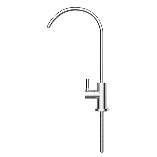 Rubinetto Depuratore Acqua Spazzolato Girevole a