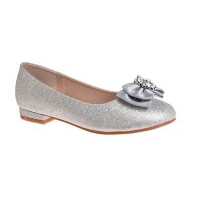Girls’ Slip-On Ballet Flats with Bow4