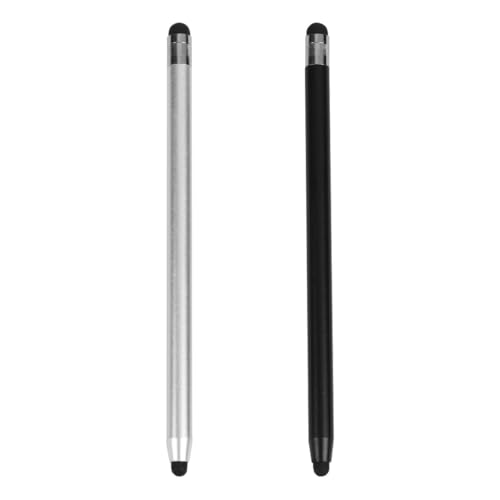 IMIKEYA Lápiz Óptico para Tabletas y Teléfonos Móviles en Diseño Ligero y Duradero, Juego de 2 Unidades para Escritura y Dibujo en Reuniones y