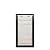Liberty Pet Door for Walls | Clear Vinyl Dog & Cat Flap for Wall Installations | Durable & Rust-Free Aluminum Frame | Black, Large, Double Flap