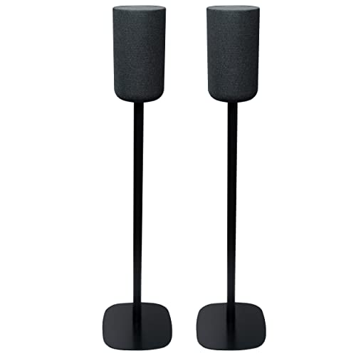 Vebos Pied d'enceinte Sony SA-RS5 Noir Couple - Compatible avec Sony SA-RS5 Cover
