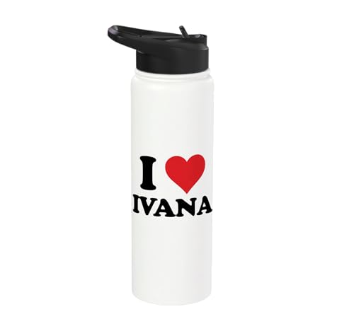 I Heart Ivana First Name I Love Personalized Stuff Stainless