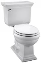 Tanque para sanitario Memoirs 1.28 galones blanco Kohler miniatura 3