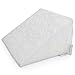 Price comparison product image Loft 25 Bed Wedge Pillow Cushion | 2 Way Foam Bed Wedge Support for Acid Reflux | Reduce Back Pain Great for Sleeping,Snoring | Maternity Pregnancy Support pillow Quilted Removable cover (1 Piece)