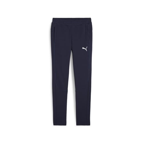 PUMA Teamfinal - Pantaloni Casual Unisex per Bambini, Lavorati a Maglia