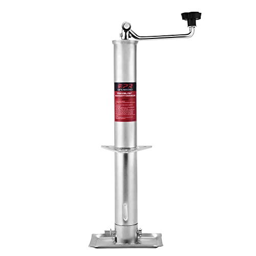 Trailer Jacks 5000Lbs Direct Welded Square Tube Drop Leg A-Frame Trailer Jack,Sidewind,15" Tra Tjd 7000 Wind Jack - Foto 7