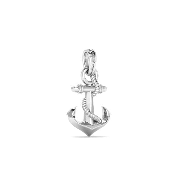 Pendentif ancre de bateau argent sterling pb7263-1 le cadeau marin idéal