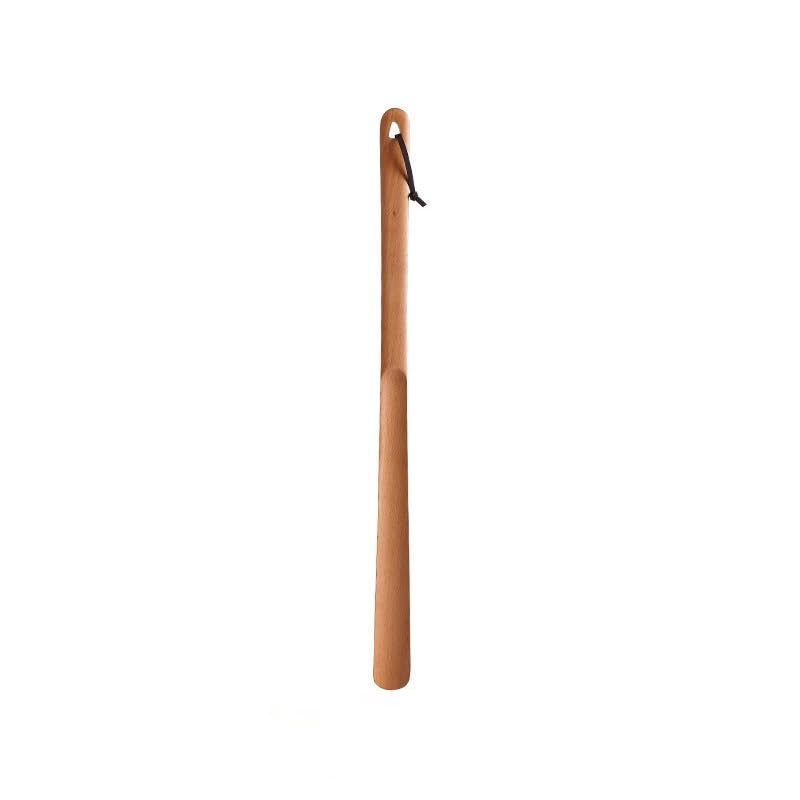TEESONG Calzascarpe Calzascarpe in legno massello con manico lungo for uso domestico, anziani e donne incinte, calzascarpe lunghi e corti for l'ingresso Strumento Calzascarpe
