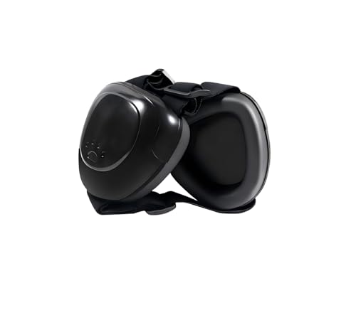 TicEaik Dog Ear Muffs - Adjustable Hearing Protection Noise Reduction Ear Covers for Walking Fireworks Thunderstorms and Hunting(M)