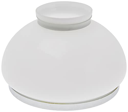 Westinghouse Lighting Tulipa Cupular Opal con Banda Cromada, Blanco (8705340) Cover