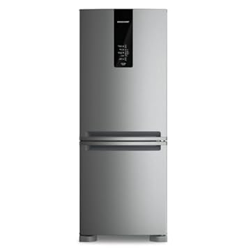 Geladeira Frost Free Brastemp Inverse 447 litros Inox - BRE57FK 110v