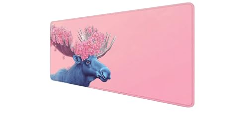 Mouse pad grande gaming 900x400x3 mm ideal como tapete de escritorio para PC