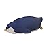 Produktbild Nemu Nemu Animals 6292403 Plüschtier, Pinguin Eskimo, Kuscheltier, extra weich und kuschelig, Stofftier, Designed in Japan, Kuschelkissen, Größe L, 47 cm