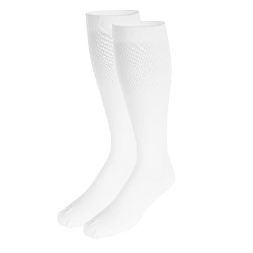 Image of Truform Compression Socks, 15-20 mmHg, Knit Women's Dress Socks, Knee High Over Calf Length