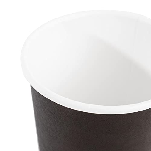 Fiesta Green Recyclable Espresso Coffee Cups Single Wall 112 ml/4 oz (Pack of 50), Black, Pack Quantity: 50, GF019
