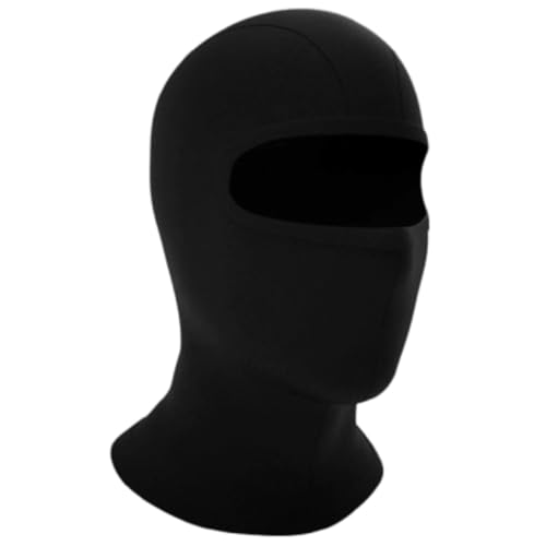 Balaclava Térmica Touca Ninja Mascara Moto Motoqueiro Cor Preto Slim Fitness Dry