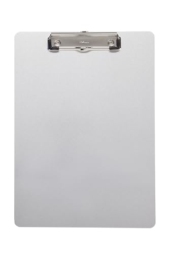 MAUL Klemmbrett A4 | Stabiles Klemmbrett aus Aluminium | Inkl...