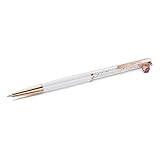 Swarovski Bolígrafo Crystalline, Mariquita, Blanco, Lacado rojo, baño en tono oro rosa