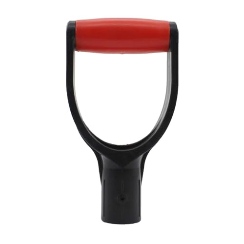 Shovel Handle - Labor Saving Ergonomic Tool for Gardening, Adjustable Clamp Design with Comfortable Grip Function, Sturdy Supportive Structure, Ideal for Farm...