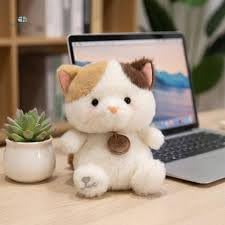 Image of SCOOBA Cute Pendant Fragrance cat Soft Toys for Kids Babies 18cm (Pendant cat)