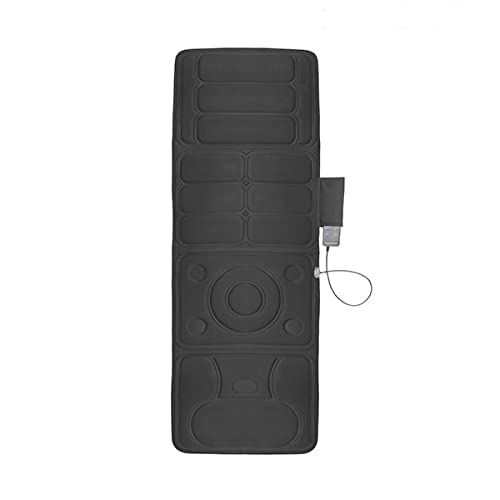 Masajeador de espalda cojín de vibración para la espalda y 5 modos de masaje, para casa, coche, oficina